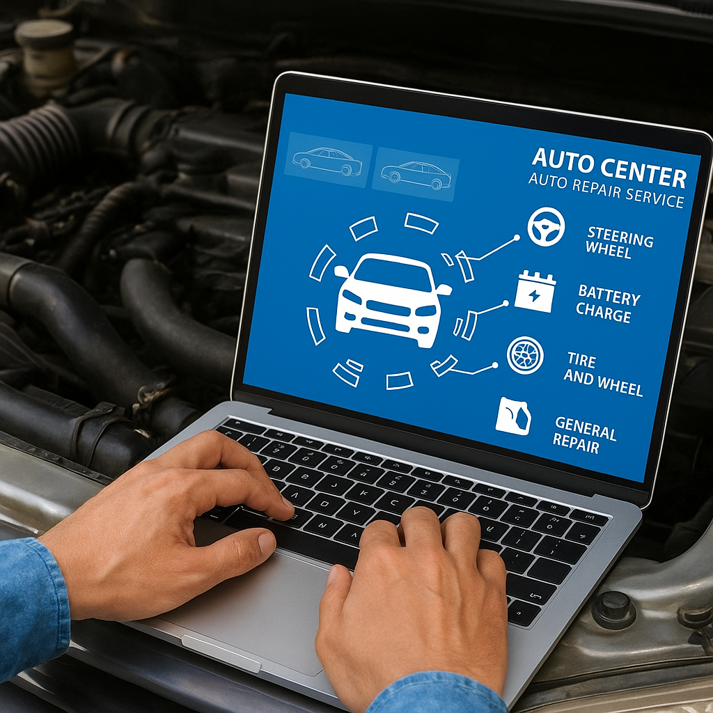 Advanced vehicle computer diagnostic service identifying and resolving system issues