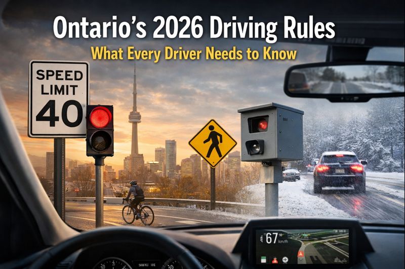 Ontario’s 2026 Driving Rules and What Every Driver Needs to Know