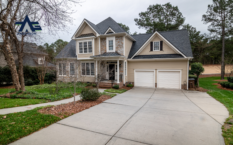 Concrete siding installation