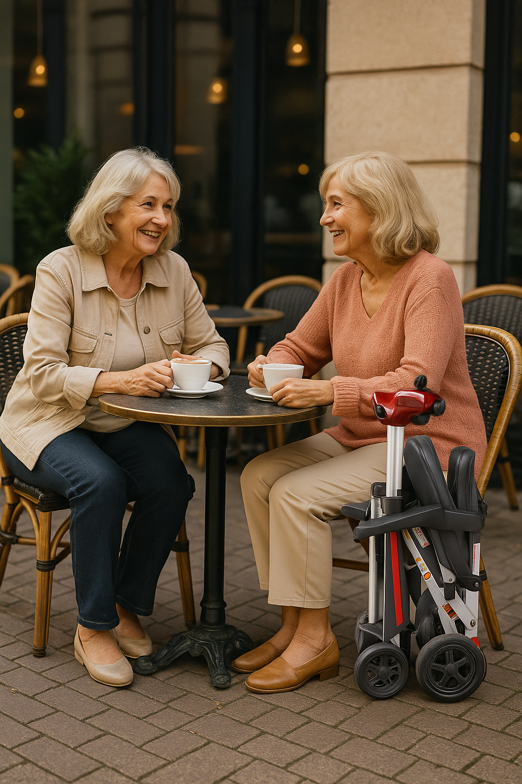SNAP FOLD im Stadtalltag – Café