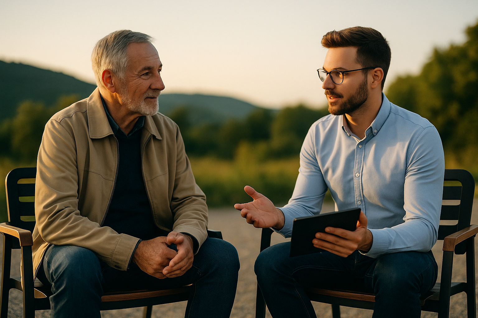 Freundlicher Service