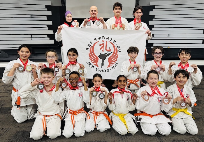 Rei Karate Do in Barrie medals from the Ontario Karate Open Rei Karate Do in Barrie medals from the Ontario Karate Open