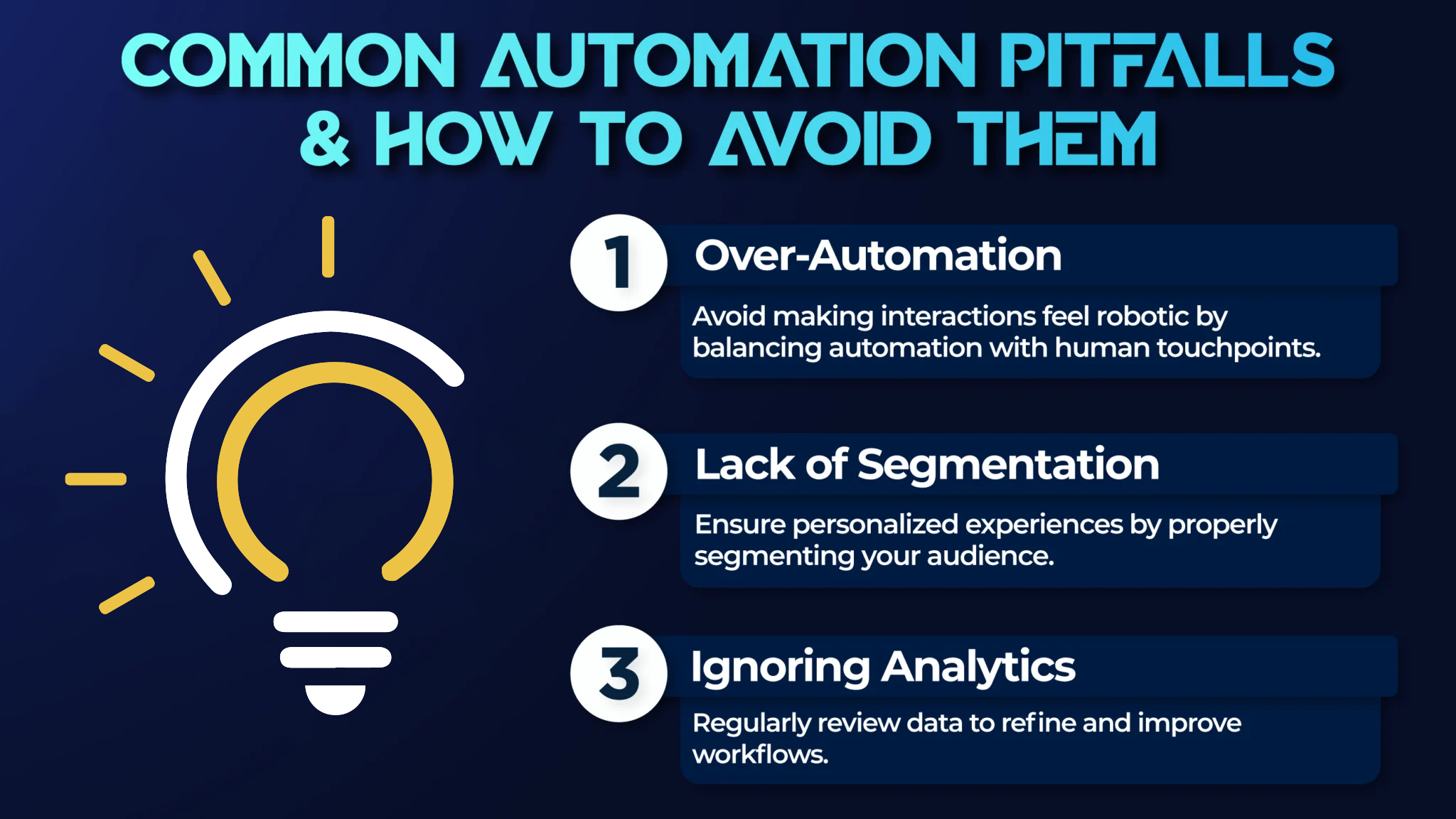 common pitfalls
