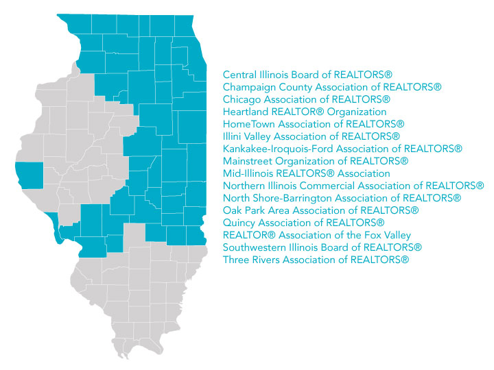 MRED Coverage Area