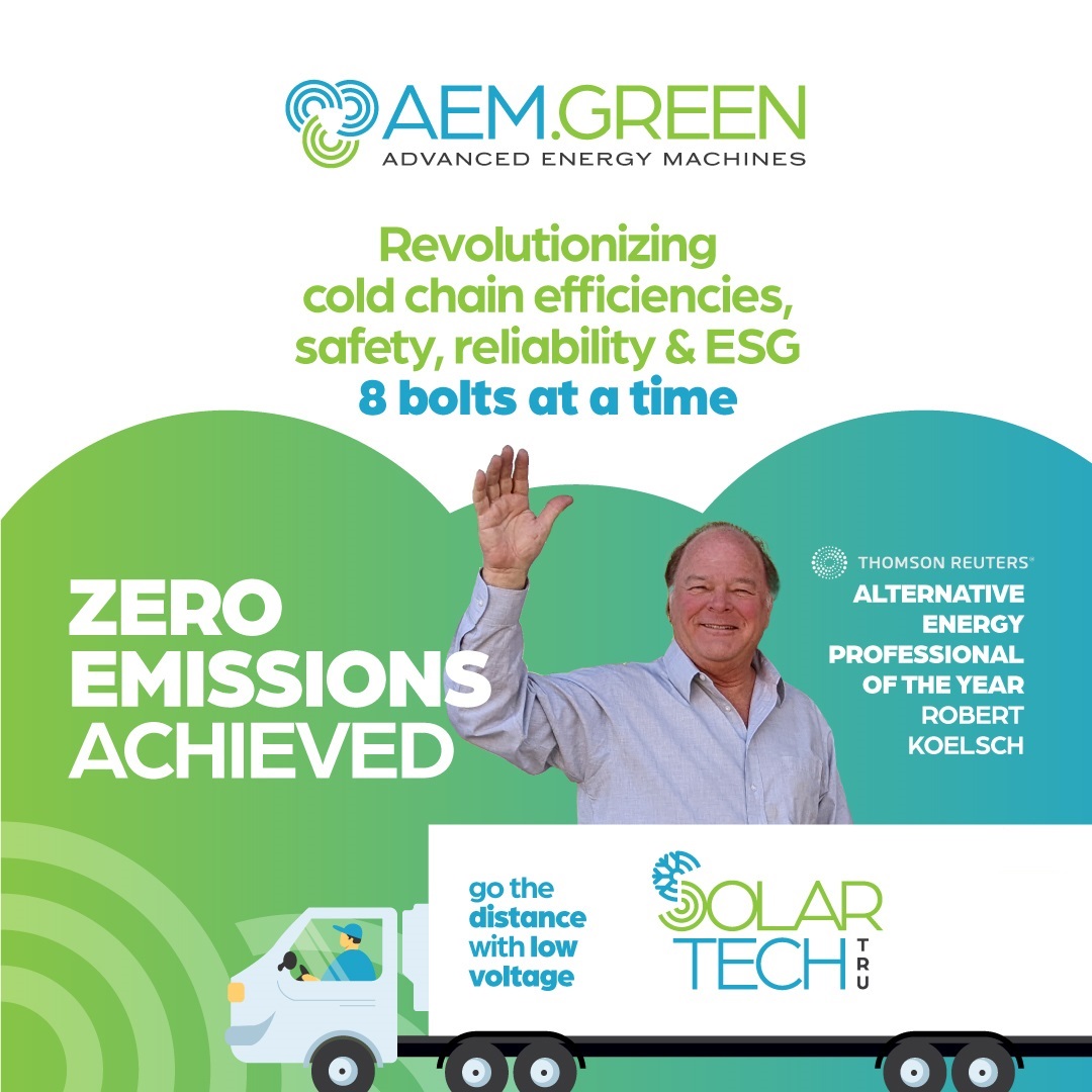 AEM.green and Robert Koelsch Alternative Energy Professional of the Year AEM.green and Robert Koelsch Alternative Energy Professional of the Year