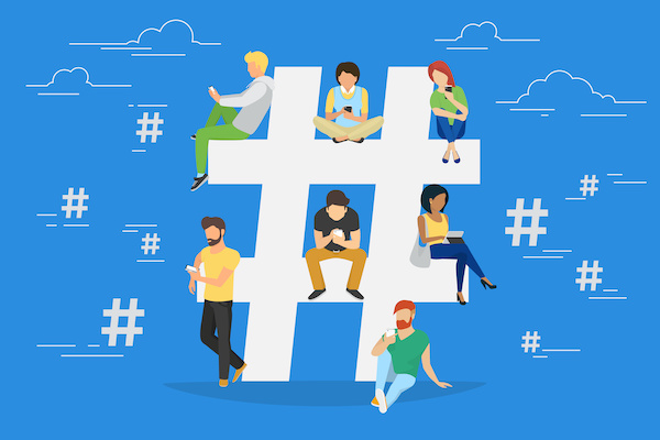 how to use hashtags, tailored content, social media