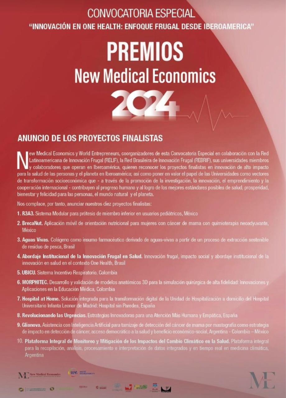 FVCC PREMIOS NEW MEDICAL ECONOMICS FINALISTAS