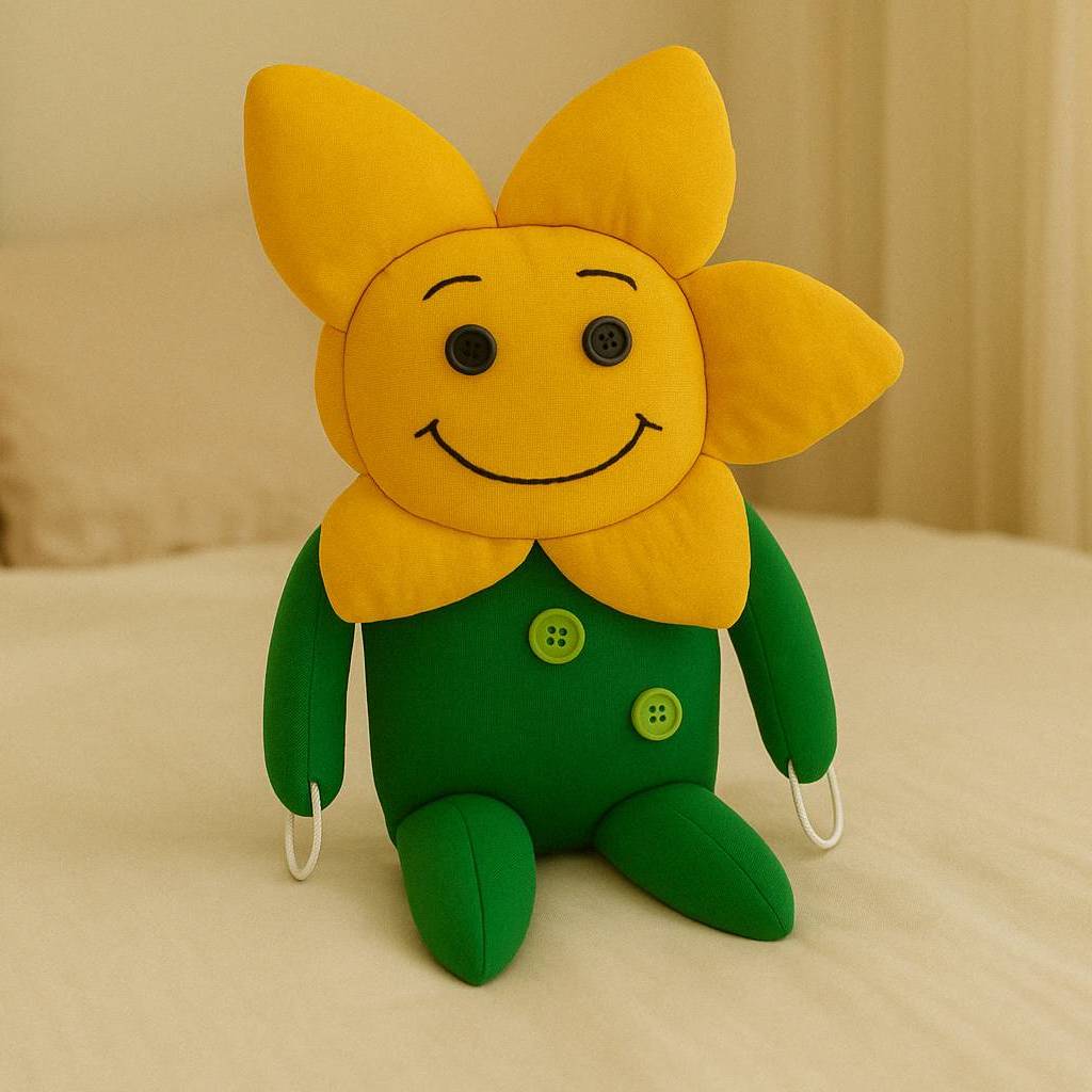 Mi Pequeña Flor peluche terapéutico para niños y niñas