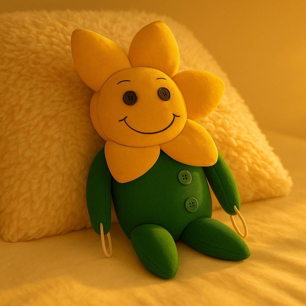 Mi Pequeña Flor peluche terapéutico para niños y niñas
