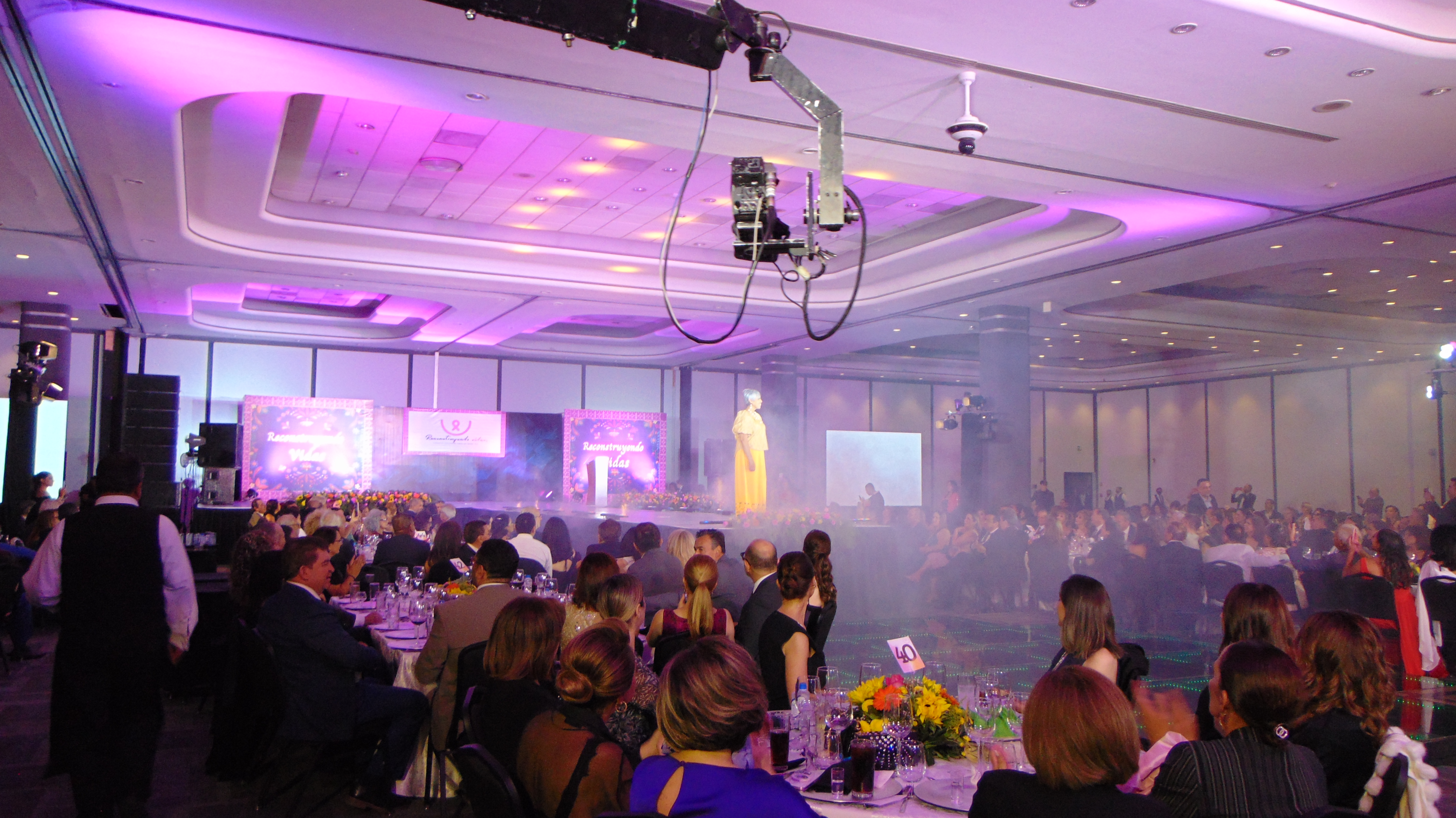 Fotos cena gala pasarela de fundacion voluntarias contra el cancer