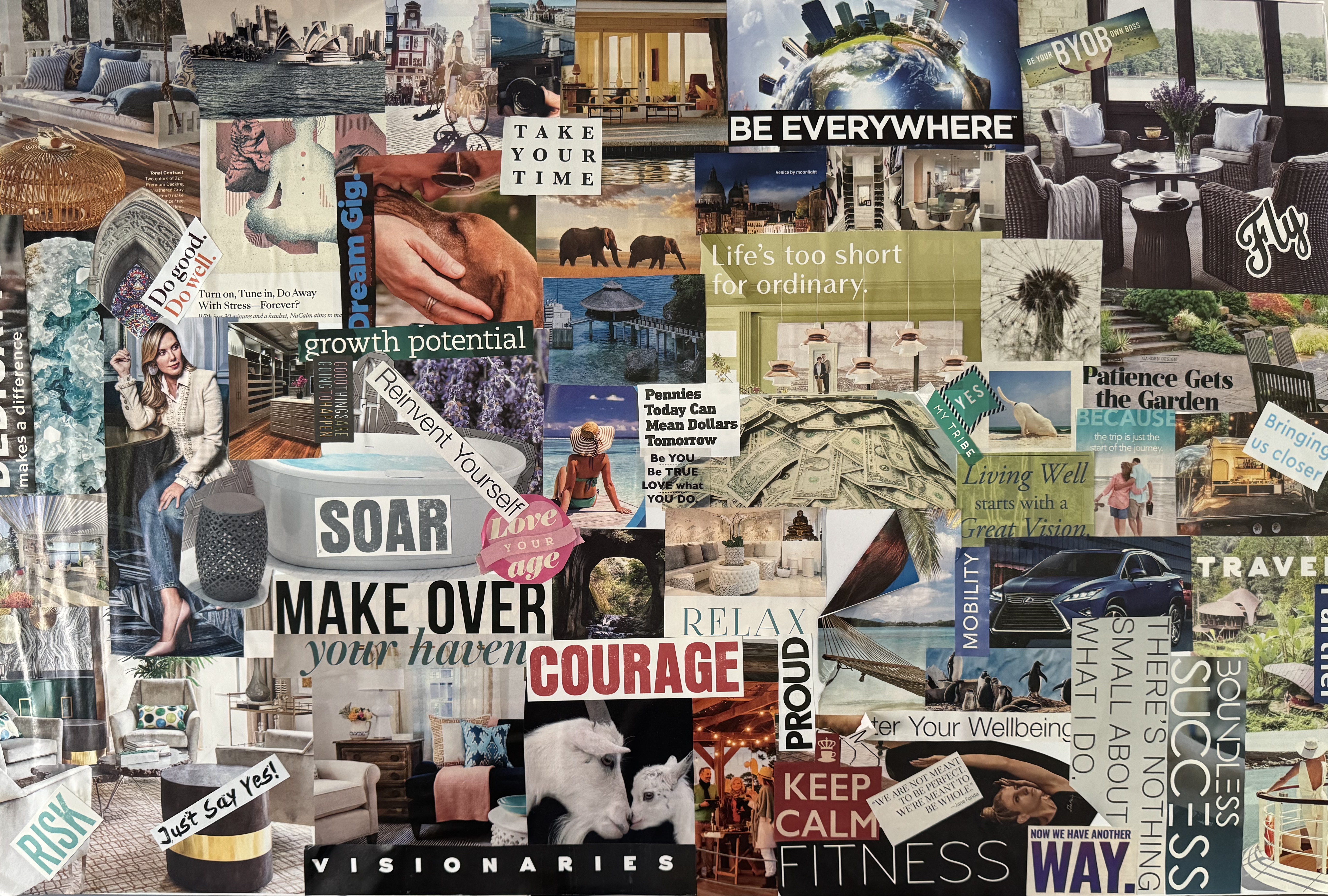 creating a vision board to help you identify your yearning for change creating a vision board to help you identify your yearning for change