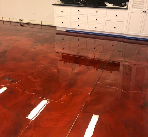 Interior epoxy floors by Infinity Concrete Coatings