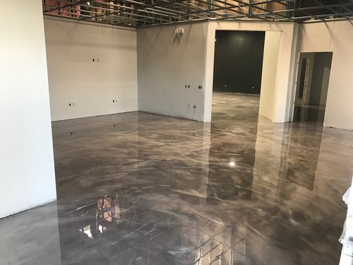 Interior epoxy floors by Infinity Concrete Coatings
