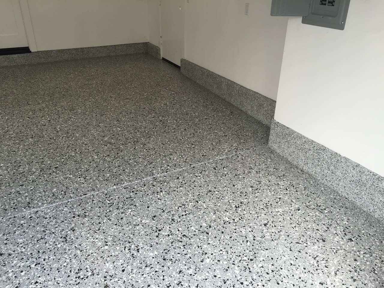 Epoxy garage floor coating by Infinity Concrete Coatings