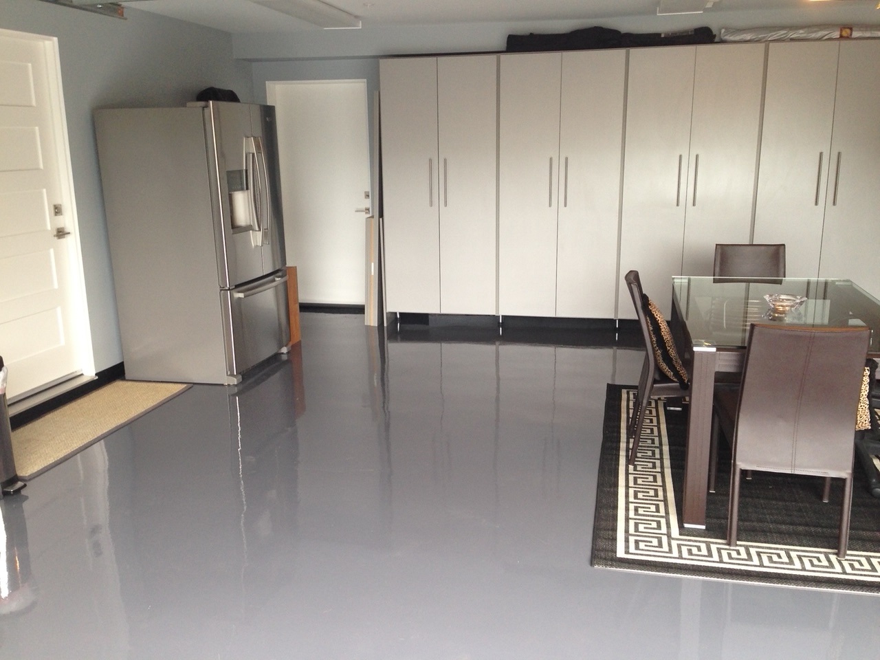 Epoxy garage floor coating by Infinity Concrete Coatings