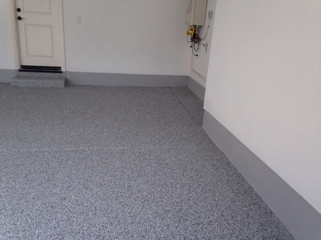 Epoxy garage floor coating by Infinity Concrete Coatings