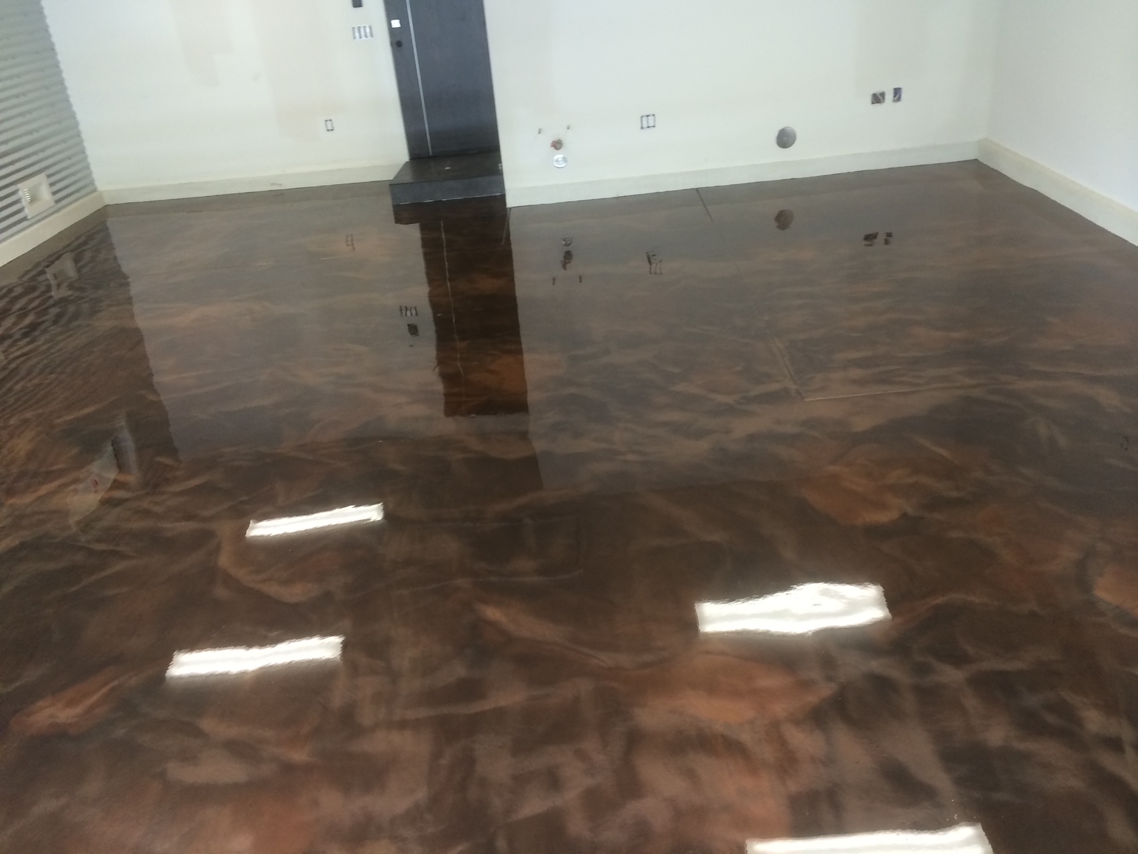 Epoxy garage floor coating by Infinity Concrete Coatings