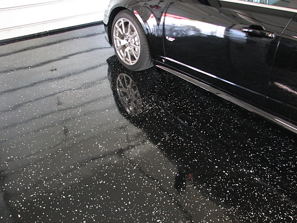 Epoxy garage floor coating by Infinity Concrete Coatings