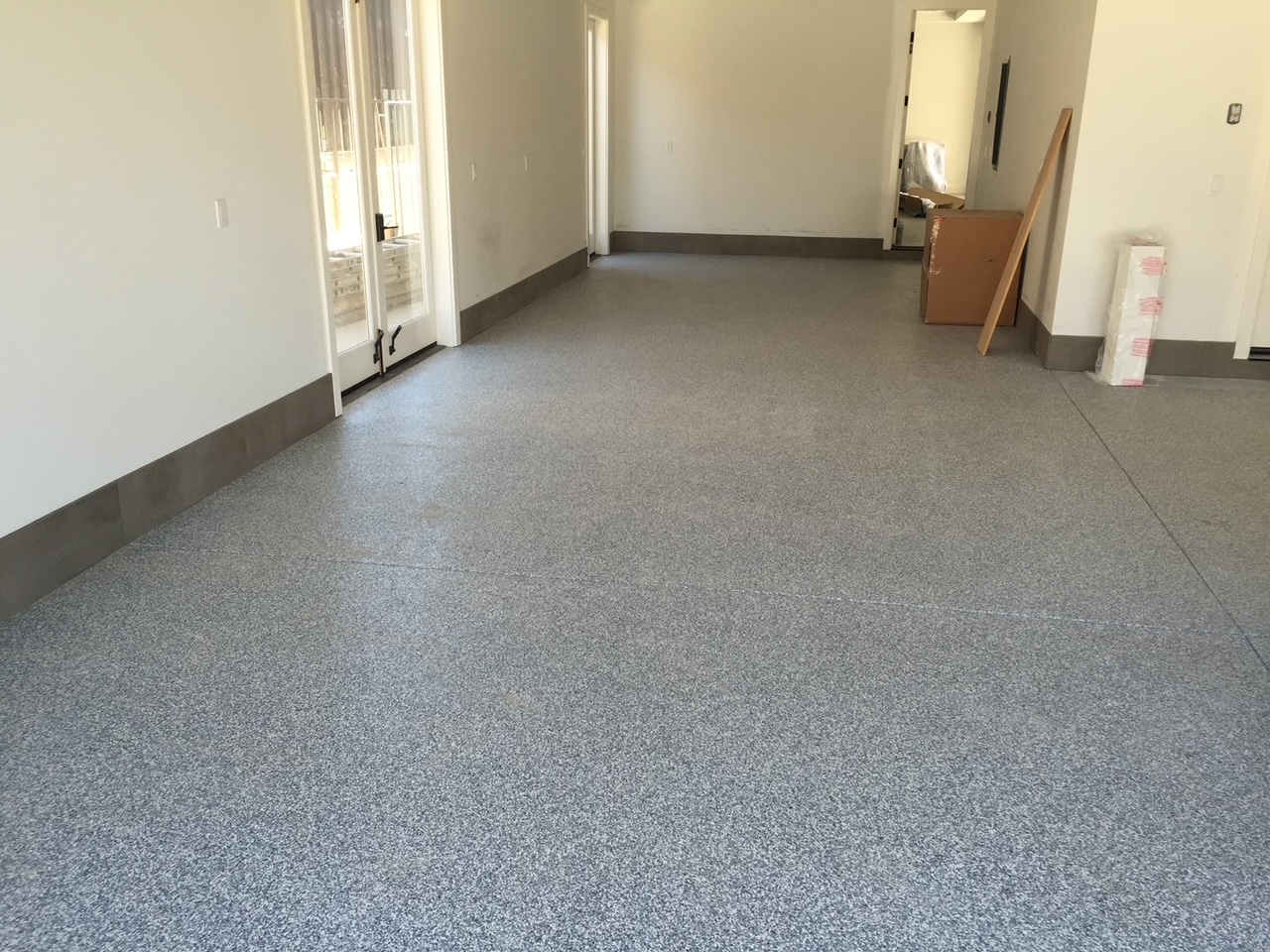 Epoxy garage floor coating by Infinity Concrete Coatings
