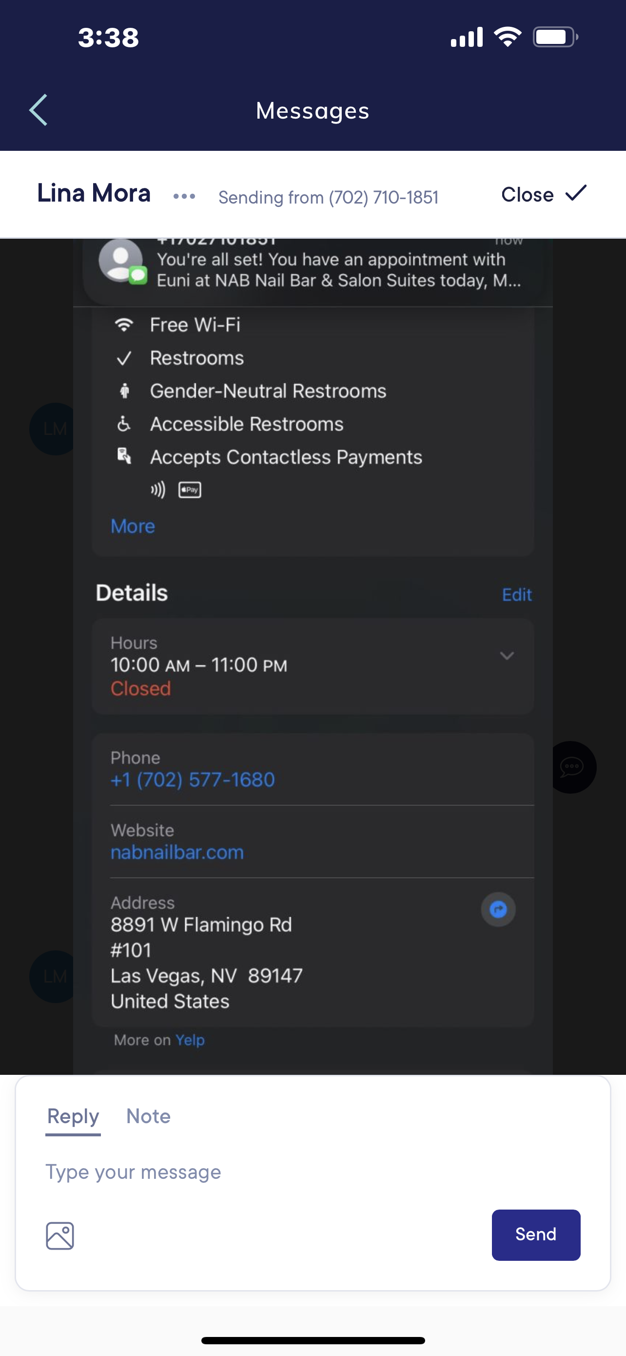Las Vegas nail salon NAB Nail Bar facing Yelp review removal issues – real customer feedback silenced Las Vegas nail salon NAB Nail Bar facing Yelp review removal issues – real customer feedback silenced