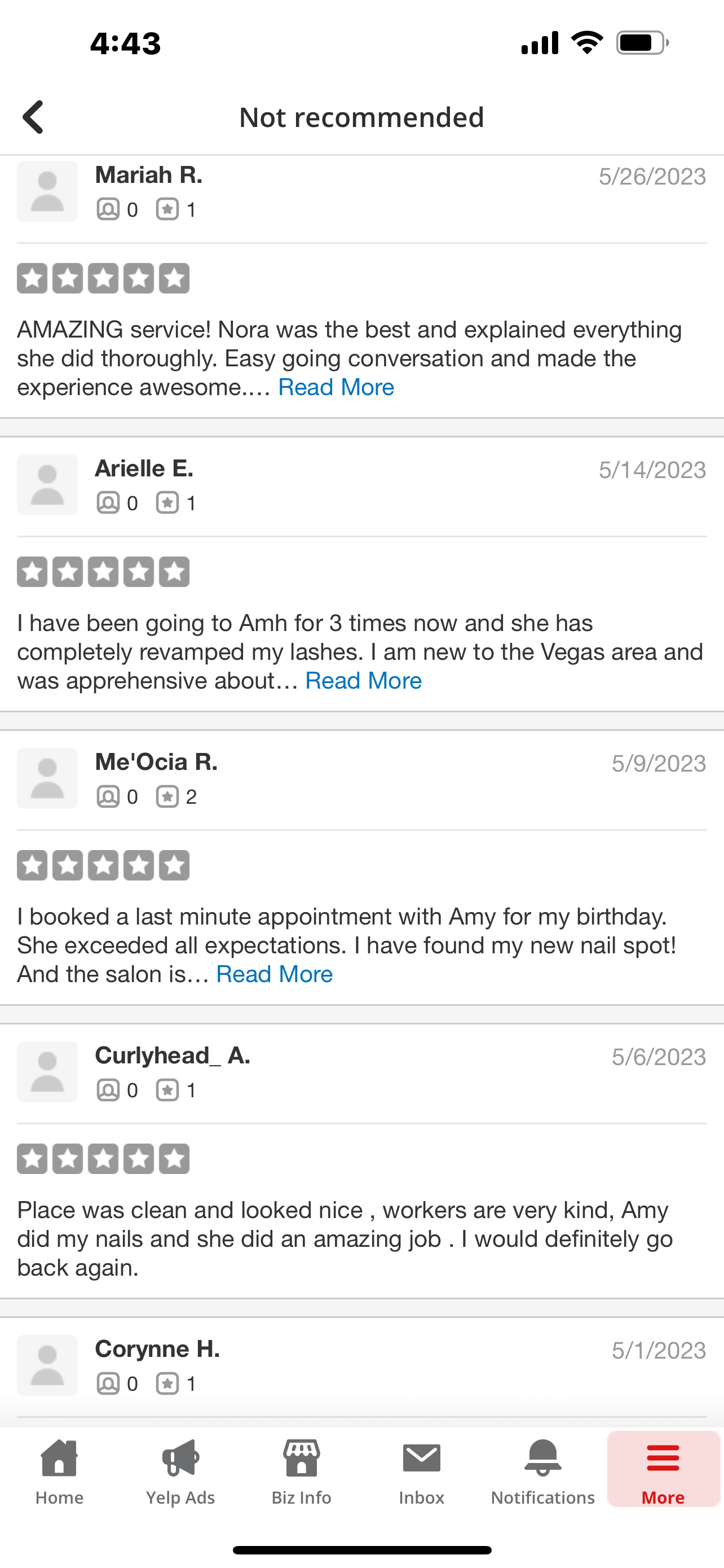 Real customer review for NAB Nail Bar – Las Vegas nail salon praised for high-quality service and nail artistry. Real customer review for NAB Nail Bar – Las Vegas nail salon praised for high-quality service and nail artistry.