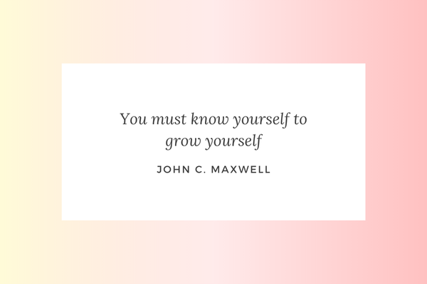 You must know yourself to grow yourself quote by John C. Maxwell You must know yourself to grow yourself quote by John C. Maxwell