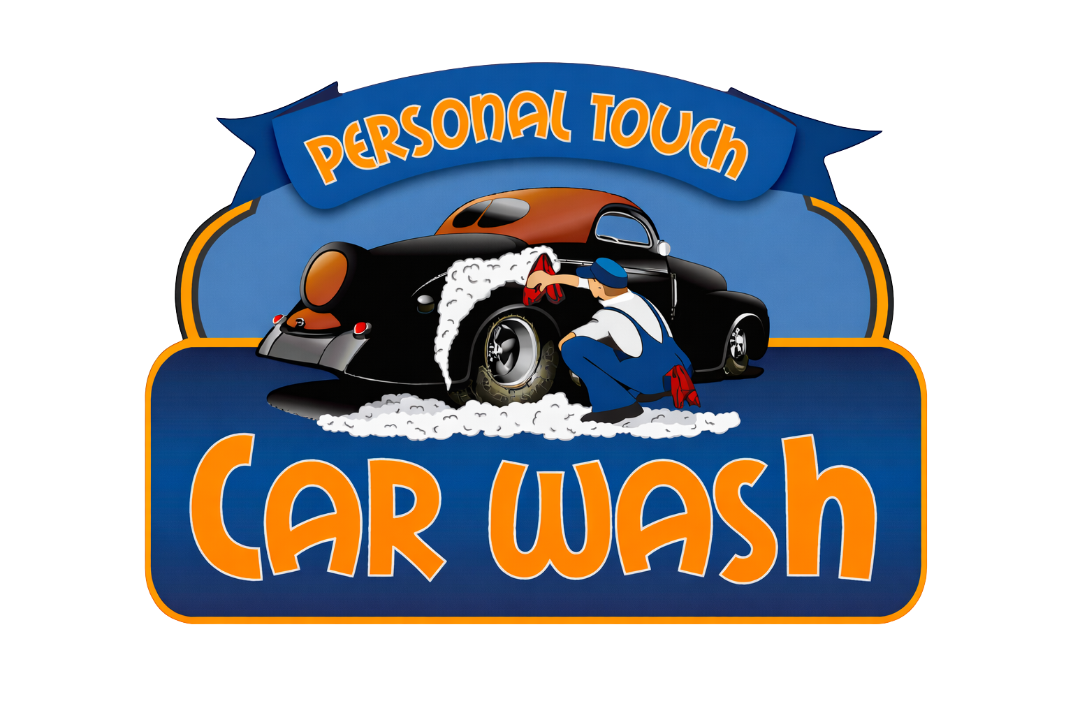 Personal Touch Car Wash Logo