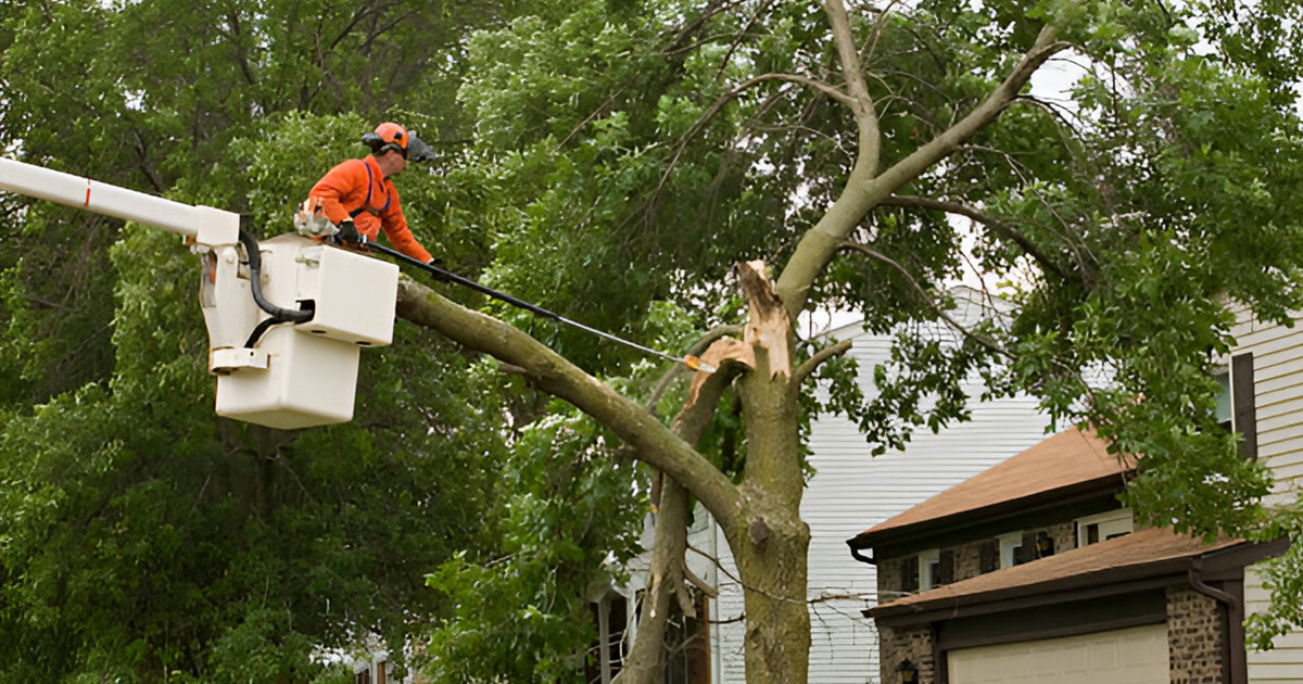 structural damage tree removal