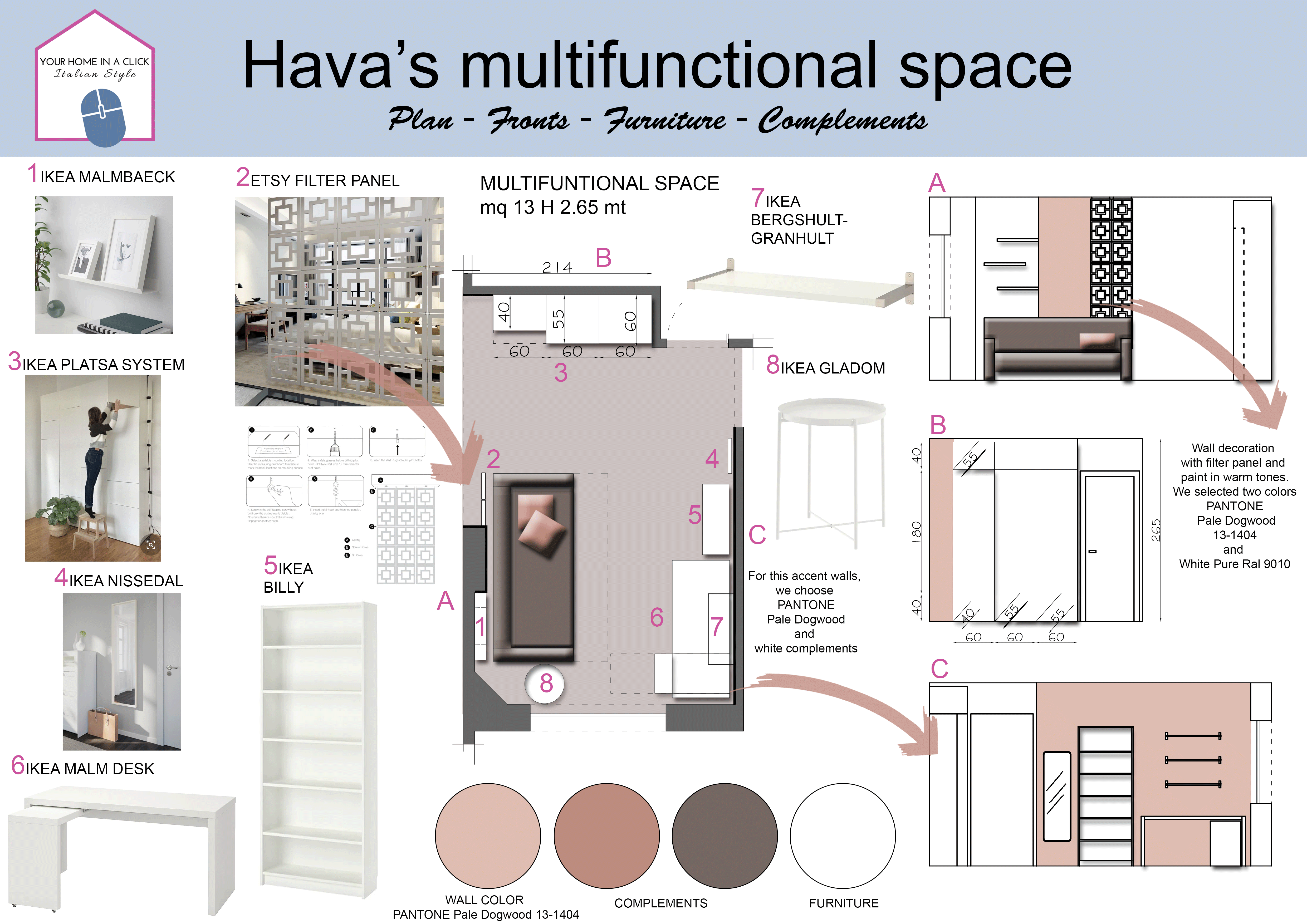 Design proposal for a muntifunctional space