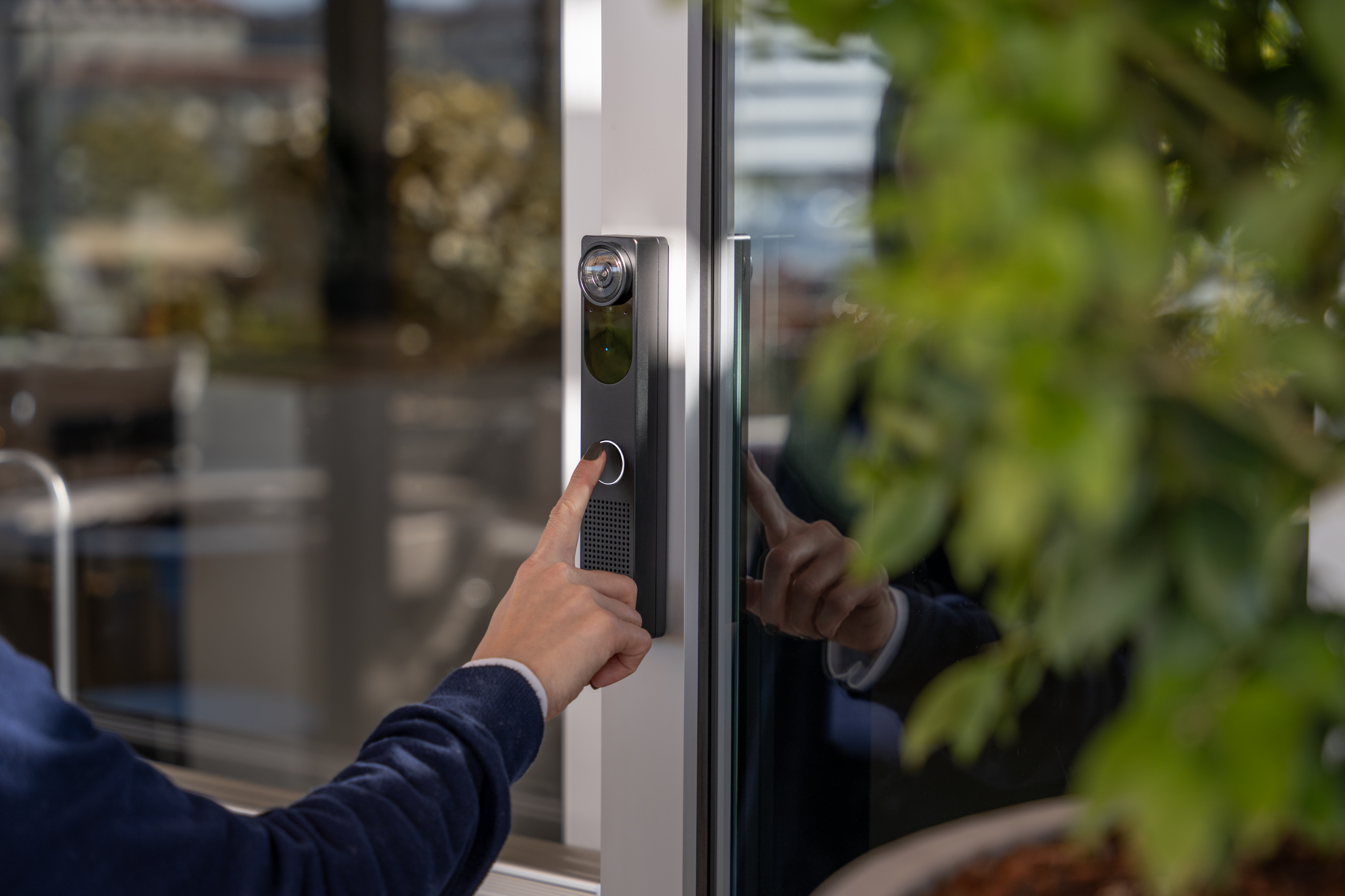 Doorbell video intercom system access control Doorbell video intercom system access control