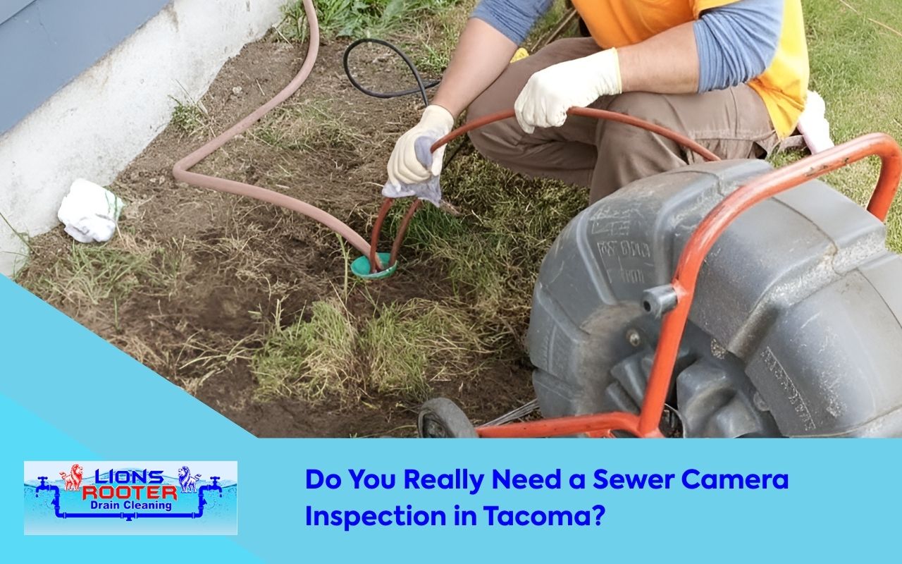 Do You Really Need a Sewer Camera Inspection in Tacoma?