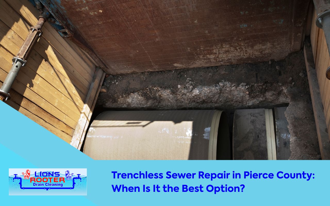 Trenchless Sewer Repair in Pierce County: When Is It the Best Option?