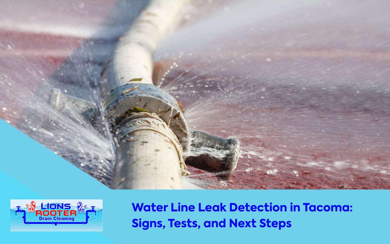 Water Line Leak Detection in Tacoma: Signs, Tests, and Next Steps