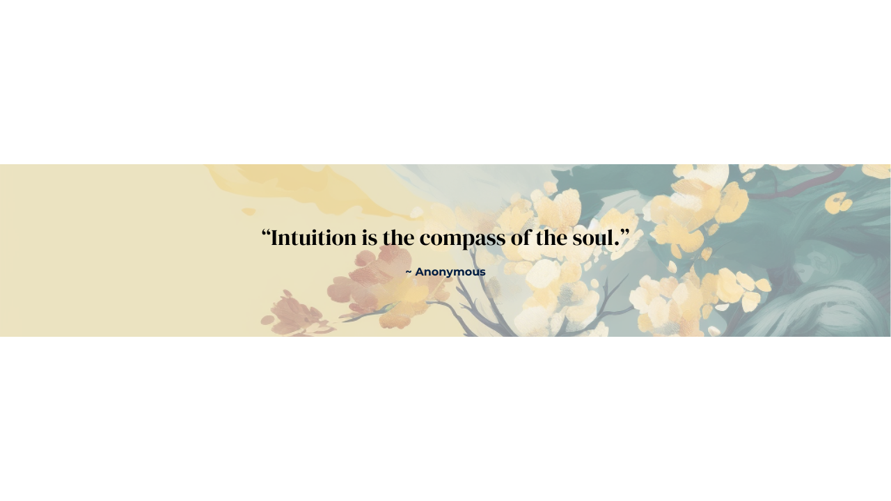 Quotation: Compass of the soul