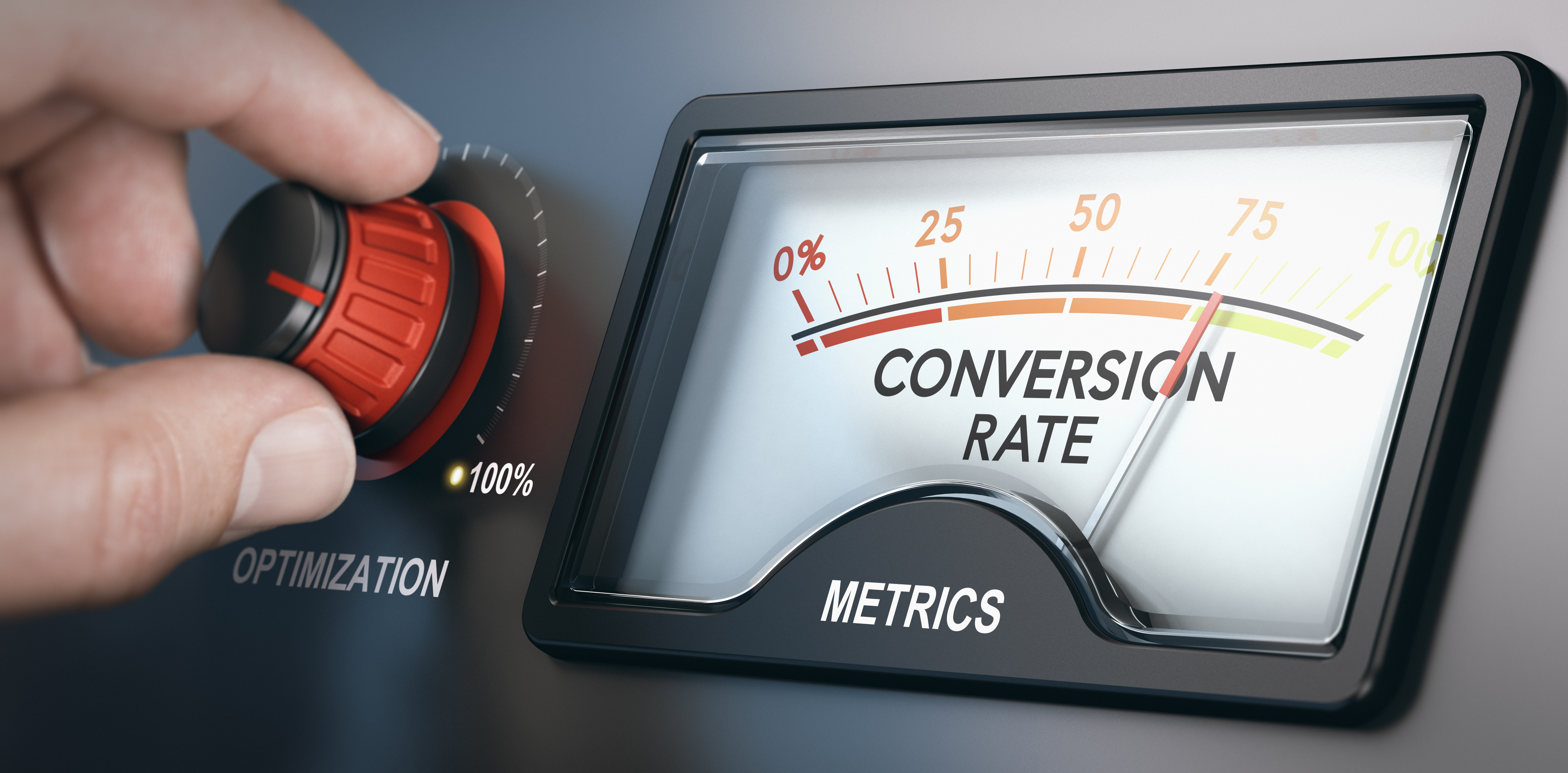 A meter to dial up conversion rates