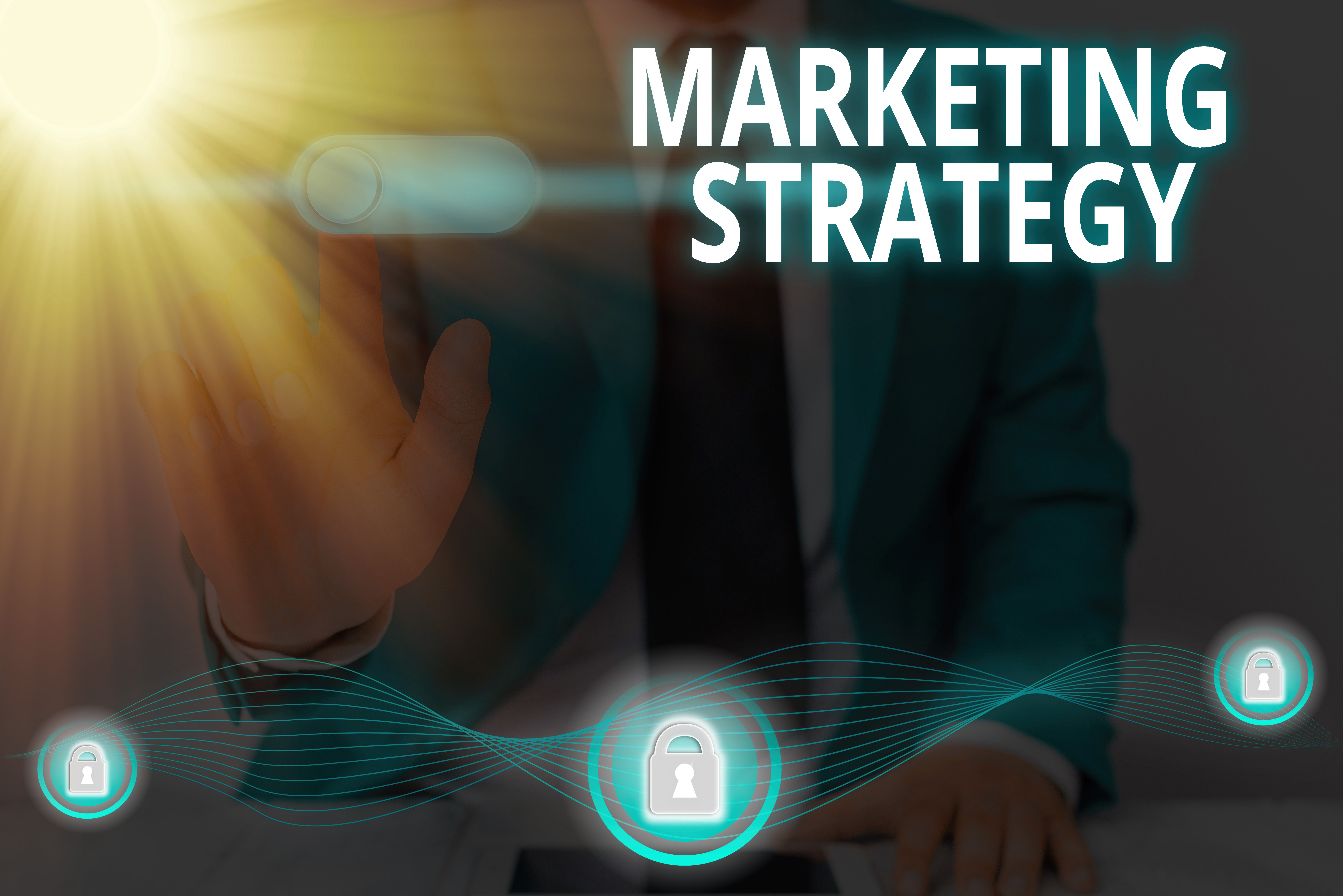 image that says market strategy