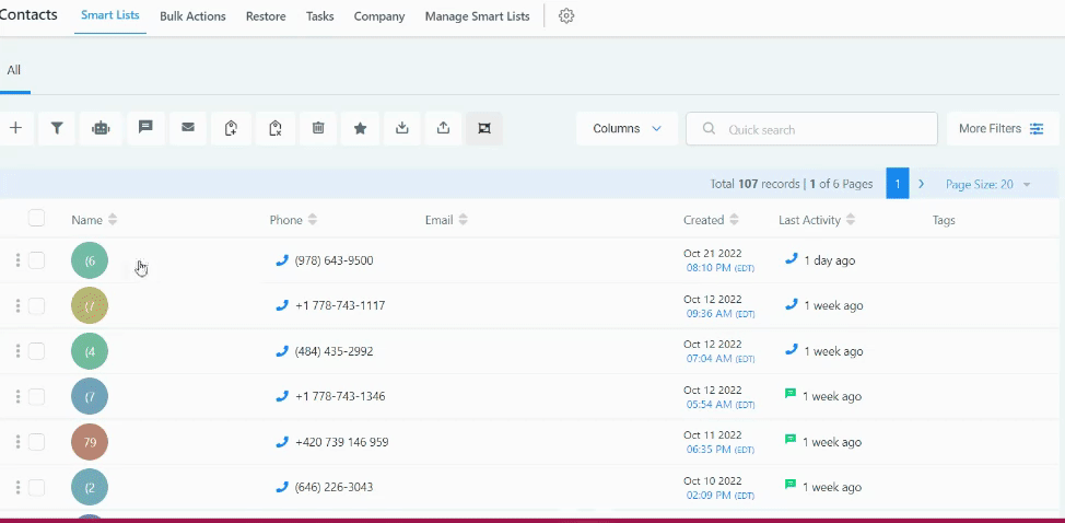 add contact to a company