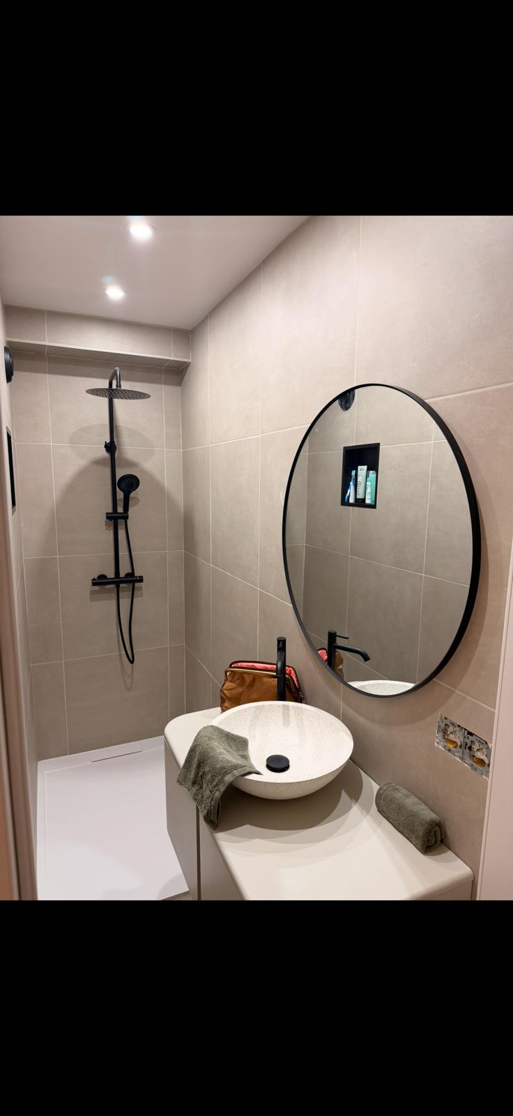 Badkamerrenovatie en afwerking