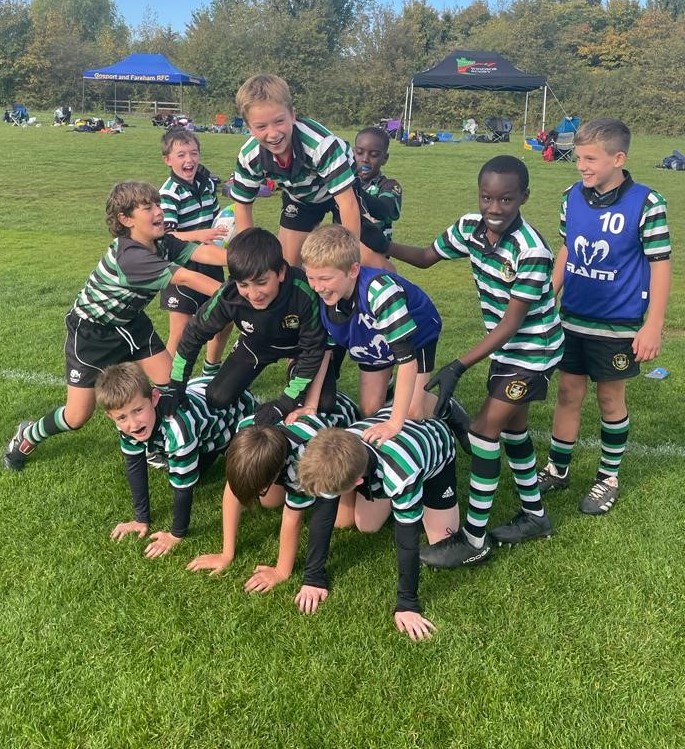 High Wycombe Rugby - U11s Winners of Fair play award at London Irish