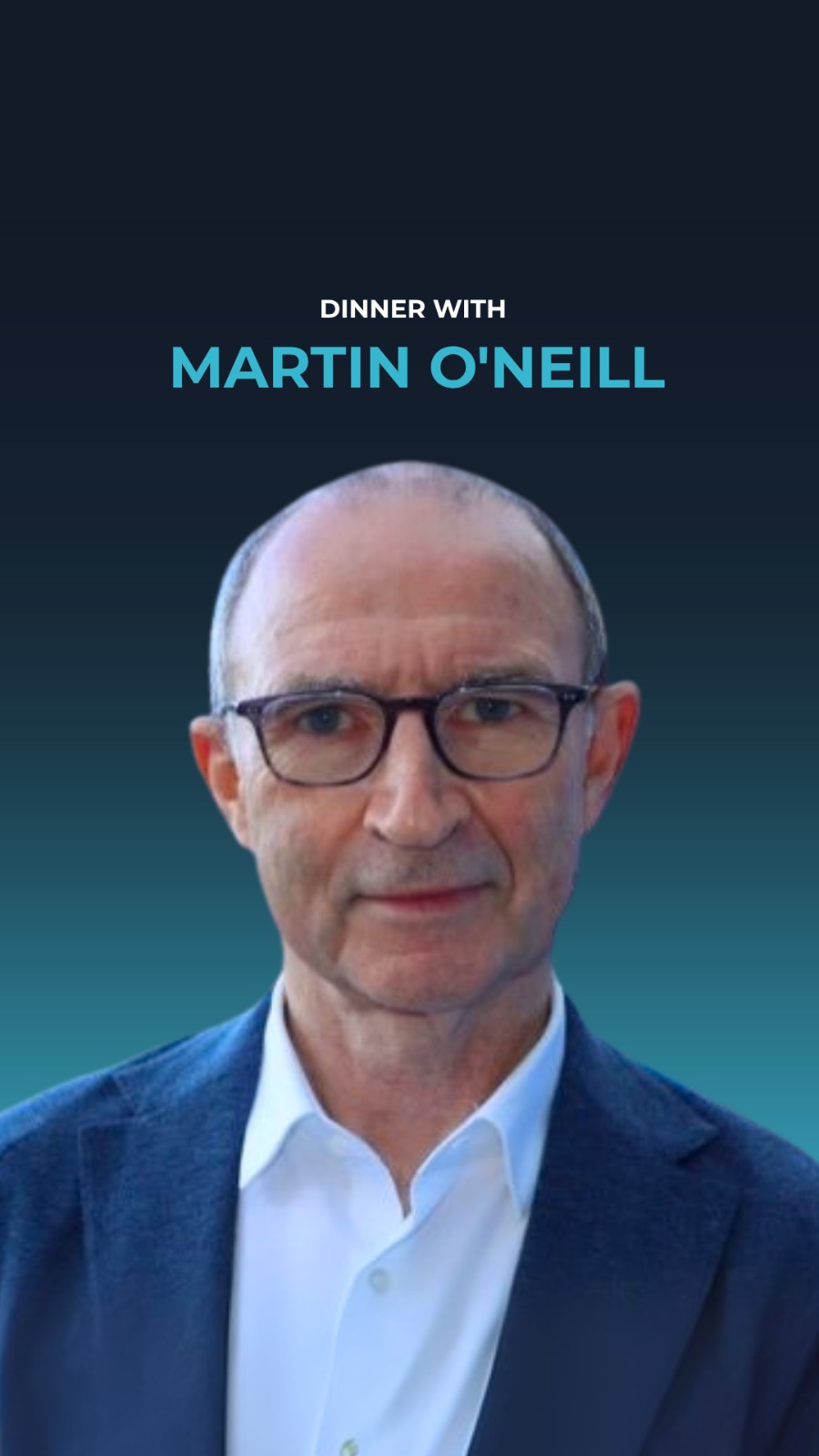 Dinner with Martin O'Neill