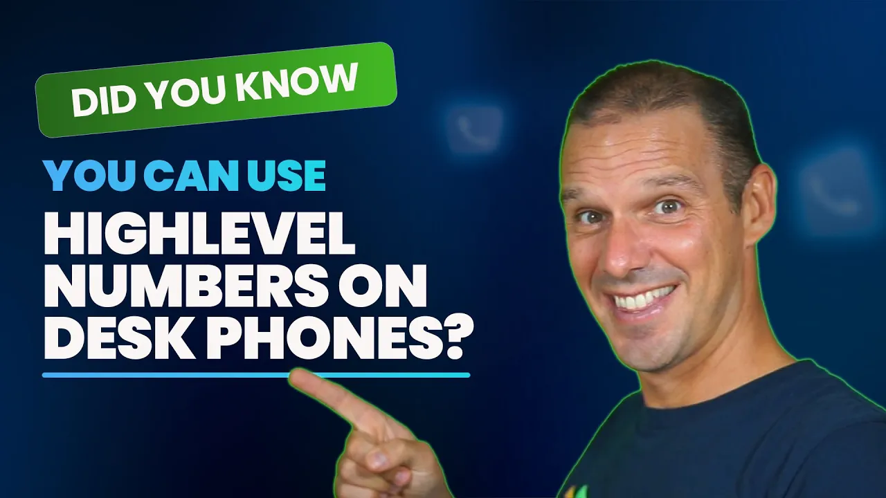 Did you know you can use highlevel numbers on desk phones 