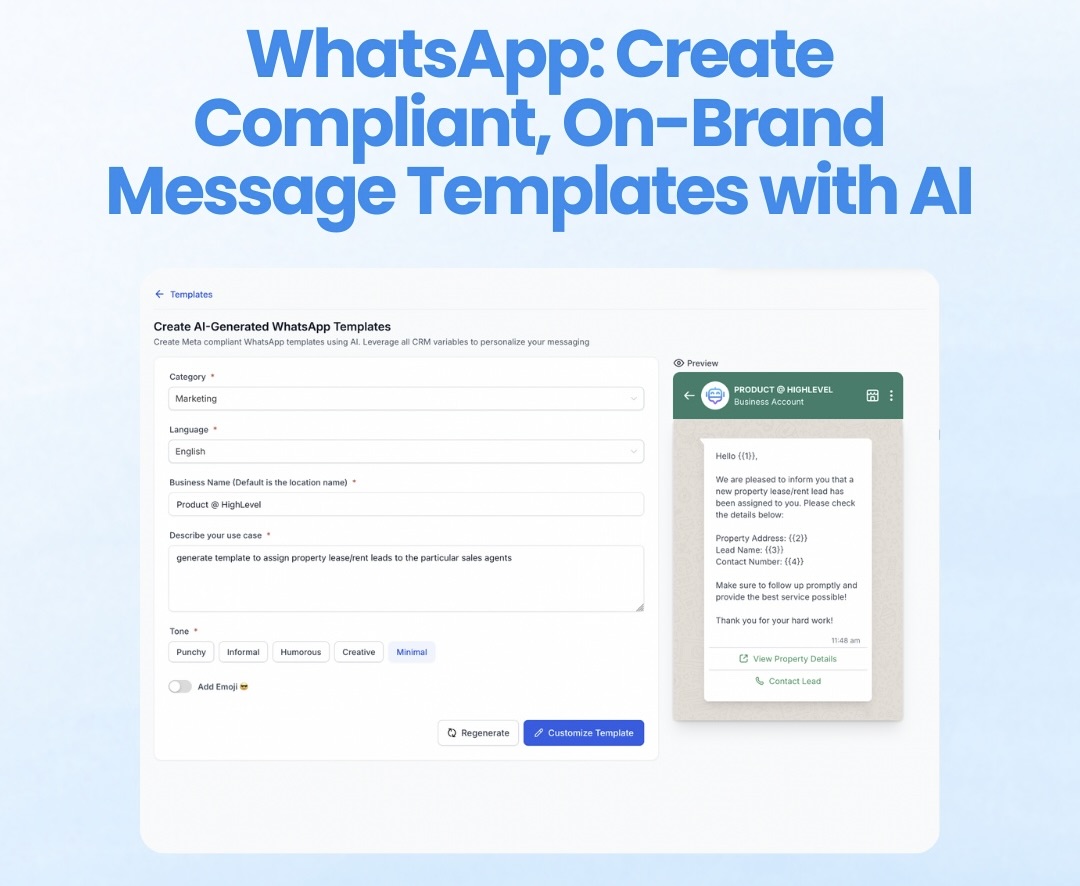 Create Compliant On-Brand Message Templates with AI Create Compliant On-Brand Message Templates with AI