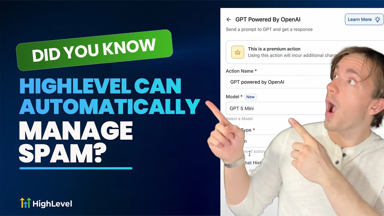 Did You Know HighLevel Can Automatically Manage Spam?