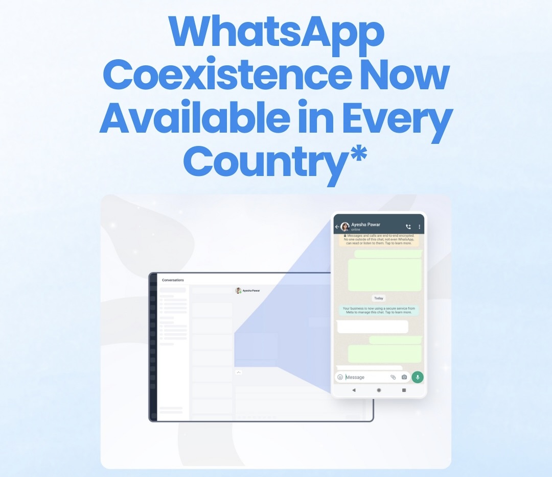WhatsApp Coexistence Now Available in Every Country*
