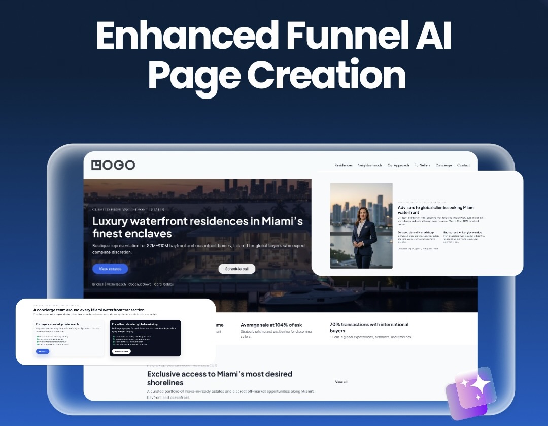 Enhanced Funnel AI Page Creation