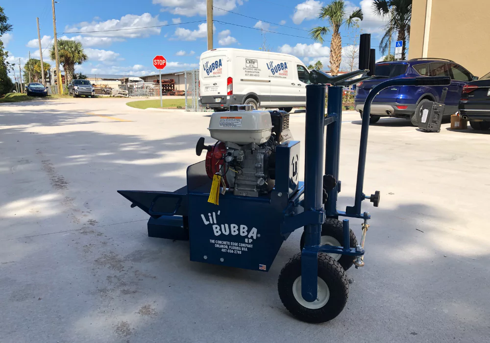 Lil' Bubba Concrete Edging Machine