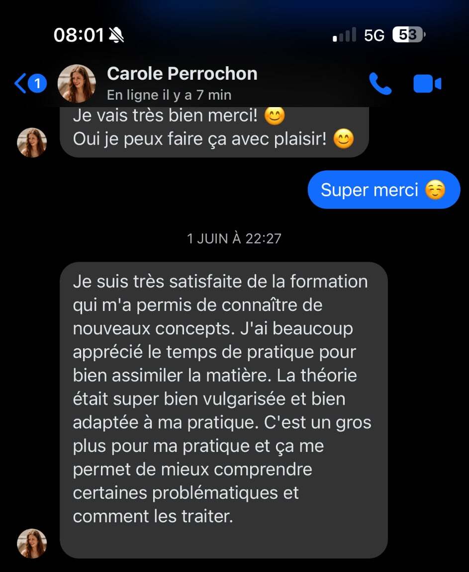 Témoignage de transformation 3