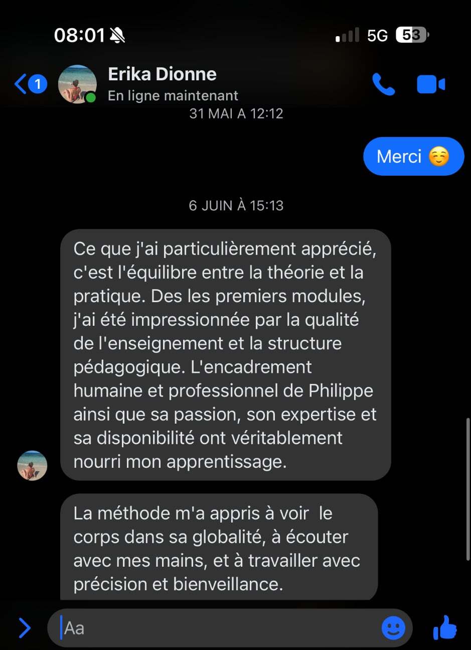 Témoignage de transformation 5