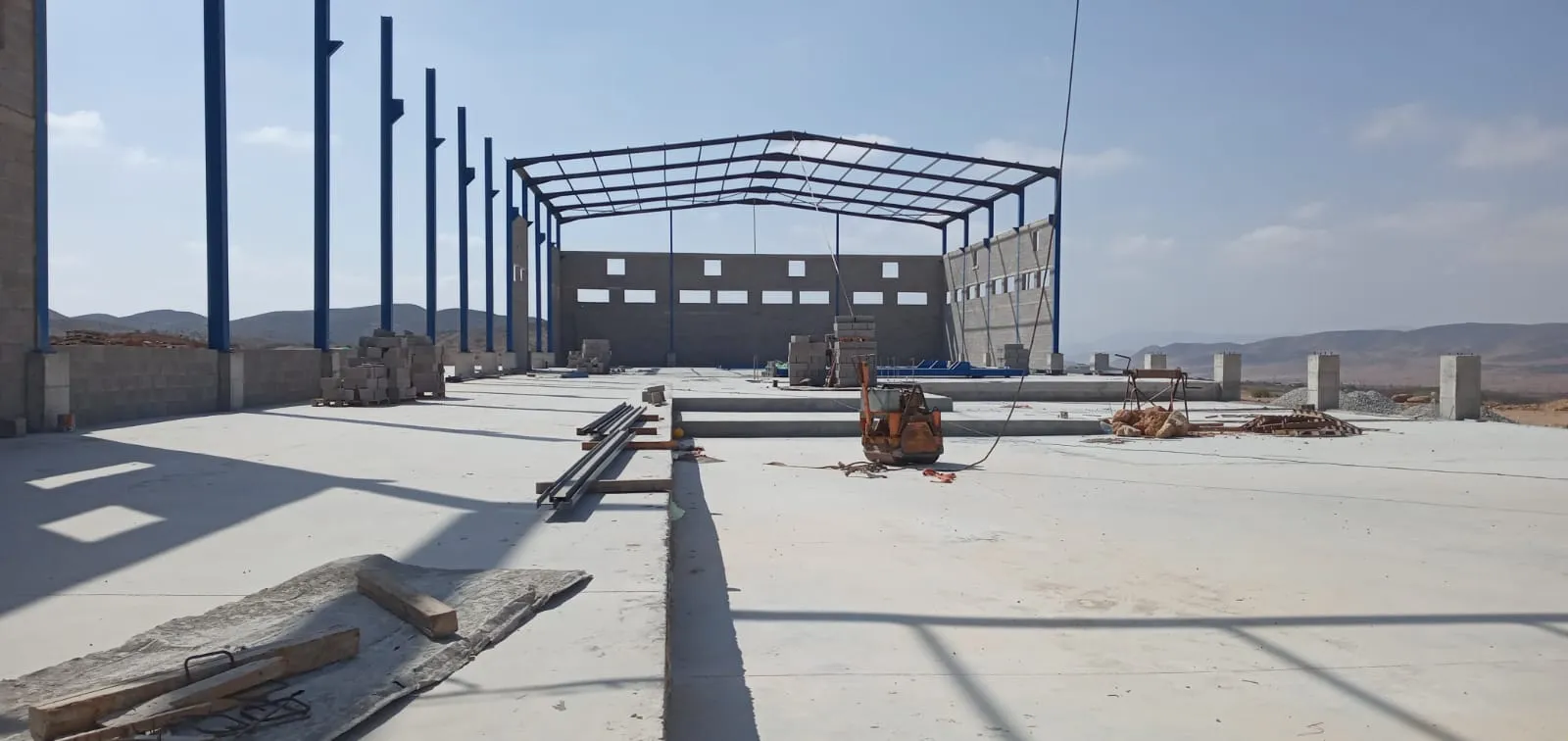 charpente métallique maroc