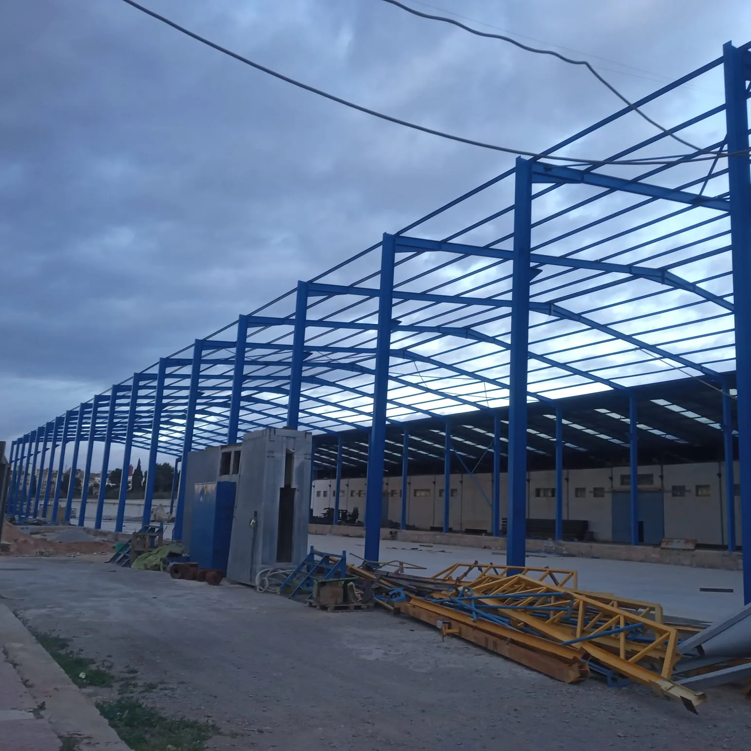 charpente métallique maroc